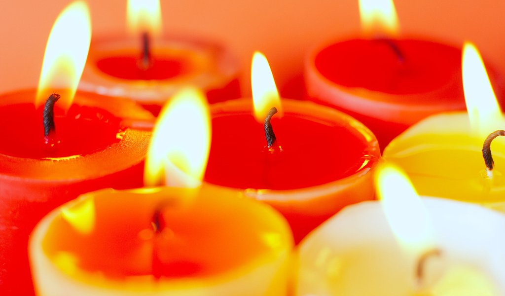 Обои свечи, пламя, огонь, candles, flame, fire разрешение 2560x1600 Загрузить