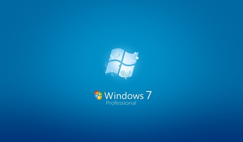 Обои широкоформатные, windows 7 professional, 1920 x 1200, widescreen разрешение 1920x1200 Загрузить