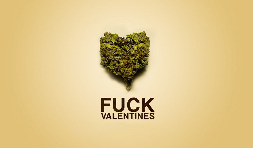 Обои fuck, марихуана, валентинки, marijuana, valentines разрешение 1920x1200 Загрузить