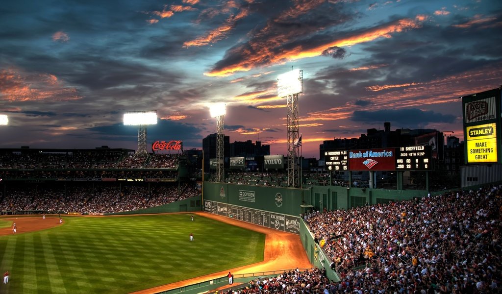 Обои облака, парк, люди, бостон, fenway, beysball, бейсбол, clouds, park, people, boston, baseball разрешение 4033x2825 Загрузить