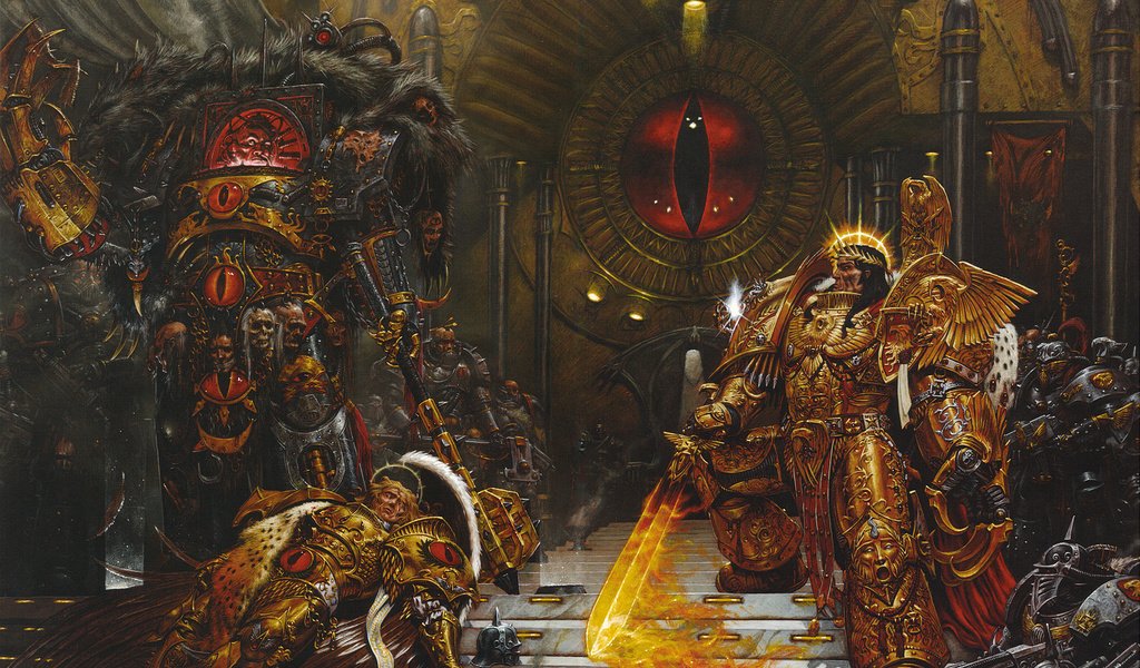 Обои warhammer 40000, ересь хоруса, horus heresy, император, the horus heresy, the emperor разрешение 1999x1464 Загрузить