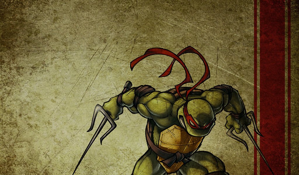 Обои raphael, черепашки-ниндзя, ninja turtles, рафаэль, teenage mutant ninja turtles, rafael разрешение 2560x1600 Загрузить
