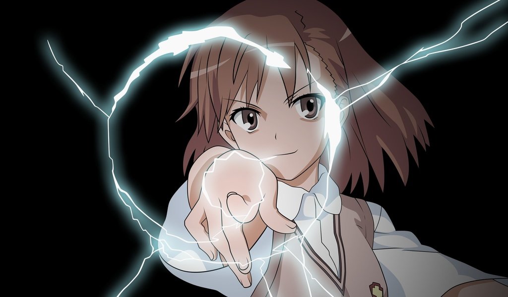 Обои молния, стекло, misaka mikoto, lightning, glass разрешение 2560x1600 Загрузить