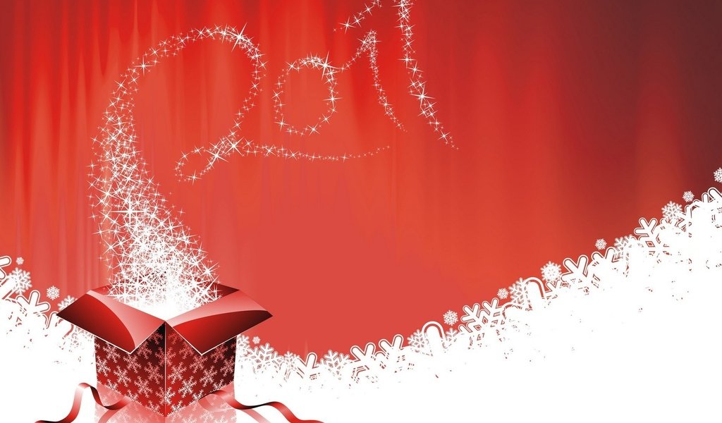 Обои новый год, обои, подарок, 2011 год, new year, wallpaper, gift, 2011 разрешение 1920x1200 Загрузить
