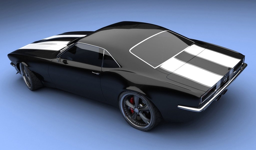 Обои черный, концепт-кар, camaro ss, шевроле, black, the concept car, chevrolet разрешение 1920x1200 Загрузить