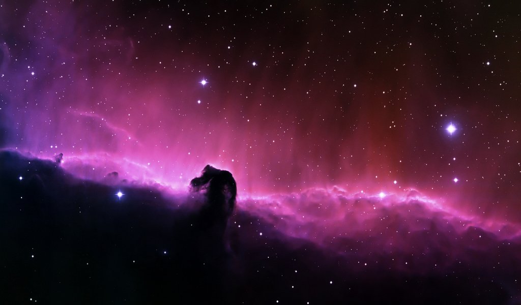 Обои космос, звезды, галактика, туманность конская голова, space, stars, galaxy, nebula horse head разрешение 1920x1080 Загрузить