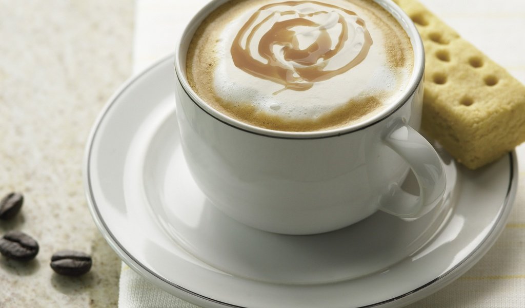 Обои кофе, белый, кружка, блюдце, чашка, печенье, coffee, white, mug, saucer, cup, cookies разрешение 2790x1965 Загрузить