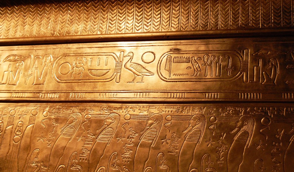 Обои иероглифы, египет, тутанхамон, гробница, characters, egypt, tutankhamun, tomb разрешение 1920x1080 Загрузить