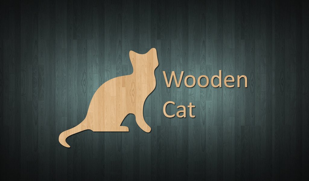 Обои кот, дерева, wooden cat, wooden style, в стиле, cat, wood, style разрешение 1920x1080 Загрузить