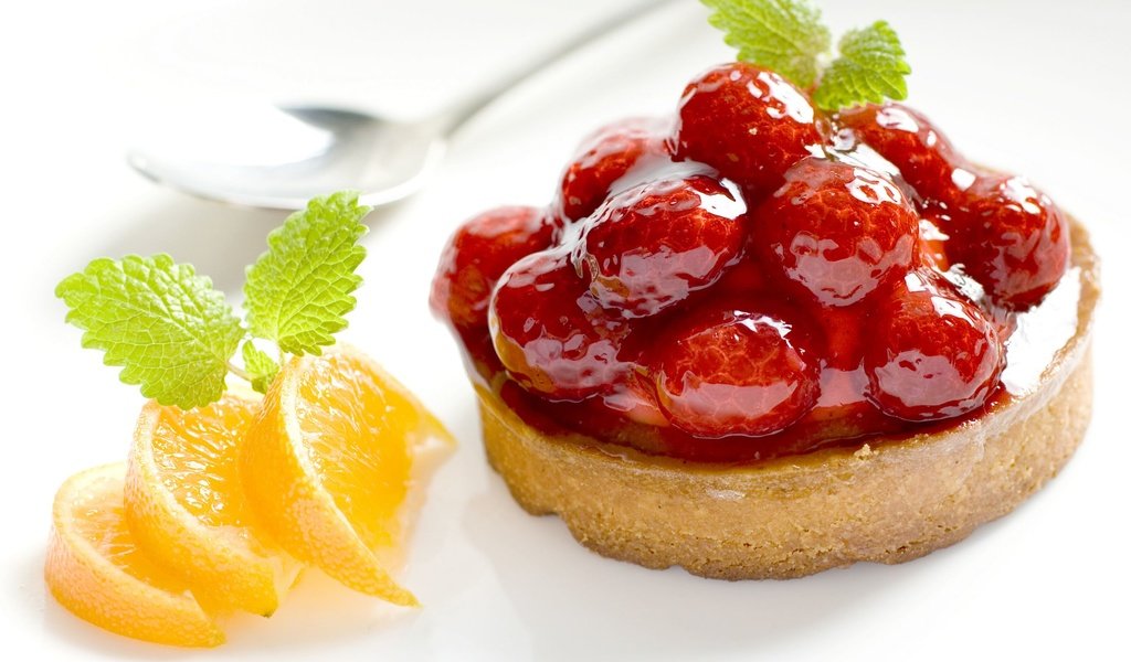 Обои малина, еда, джем, ягоды, апельсин, дольки, пирожное, raspberry, food, jam, berries, orange, slices, cake разрешение 2560x1861 Загрузить