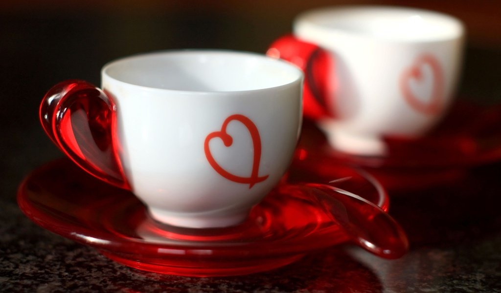 Обои сердце, чашка, белая, красиво, красное, ложка, heart, cup, white, beautiful, red, spoon разрешение 1920x1280 Загрузить