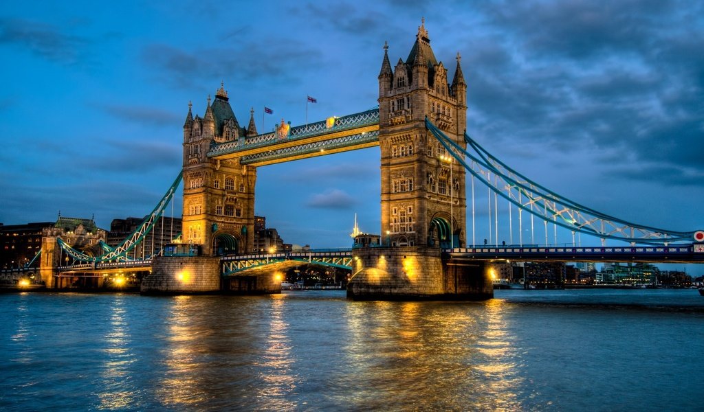 Обои река, мост, лондон, темза, англия, river, bridge, london, thames, england разрешение 2560x1600 Загрузить