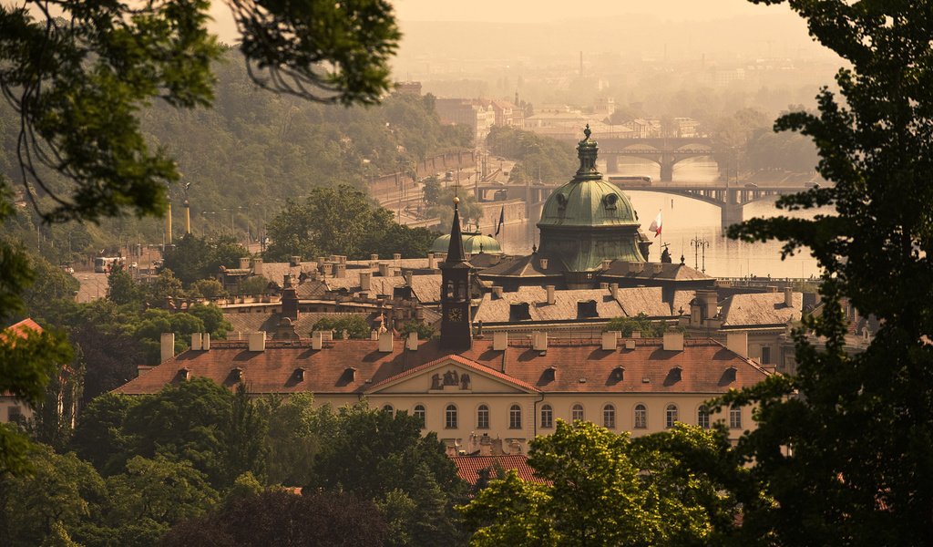 Обои река, мост, прага, чехия, river, bridge, prague, czech republic разрешение 1920x1080 Загрузить