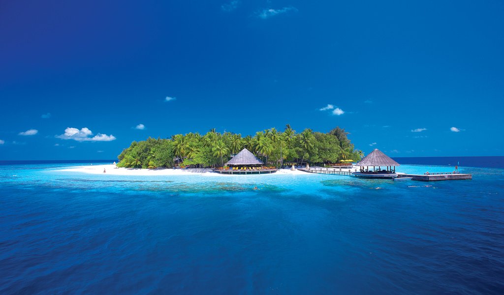 Обои пляж, остров, тропики, мальдивы, beach, island, tropics, the maldives разрешение 2362x1571 Загрузить
