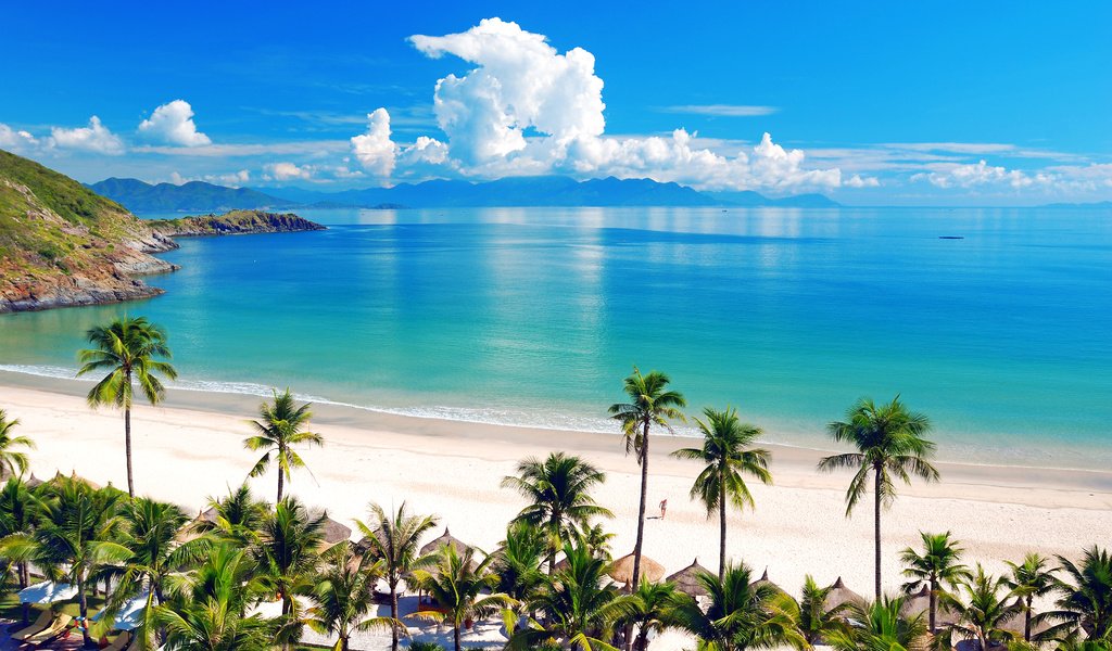 Обои море, пляж, тропики, sea, beach, tropics разрешение 3804x2486 Загрузить