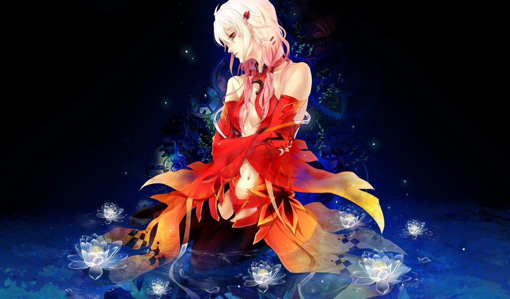 Обои inori, korona greshnika, guilty crown разрешение 2100x1397 Загрузить