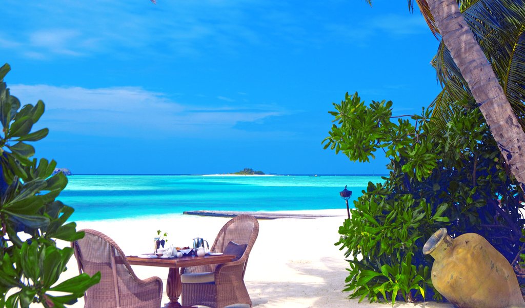 Обои море, пляж, остров, тропики, мальдивы, sea, beach, island, tropics, the maldives разрешение 3741x2806 Загрузить