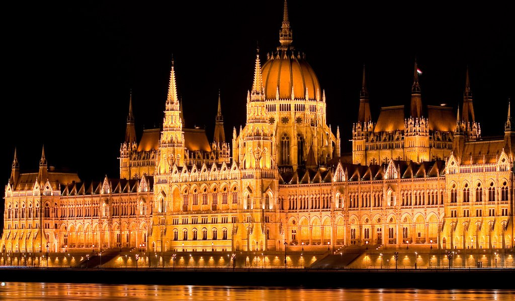 Обои венгрия, будапешт, парламент, hungary, budapest, parliament разрешение 1920x1080 Загрузить