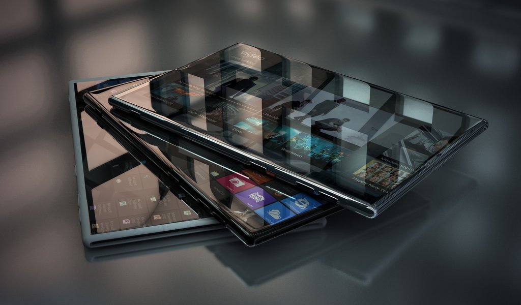 Обои отражение, андроид, hi-tech, планшет, plane-table 3d, винда, сенсор, reflection, android, tablet, windows разрешение 1920x1080 Загрузить