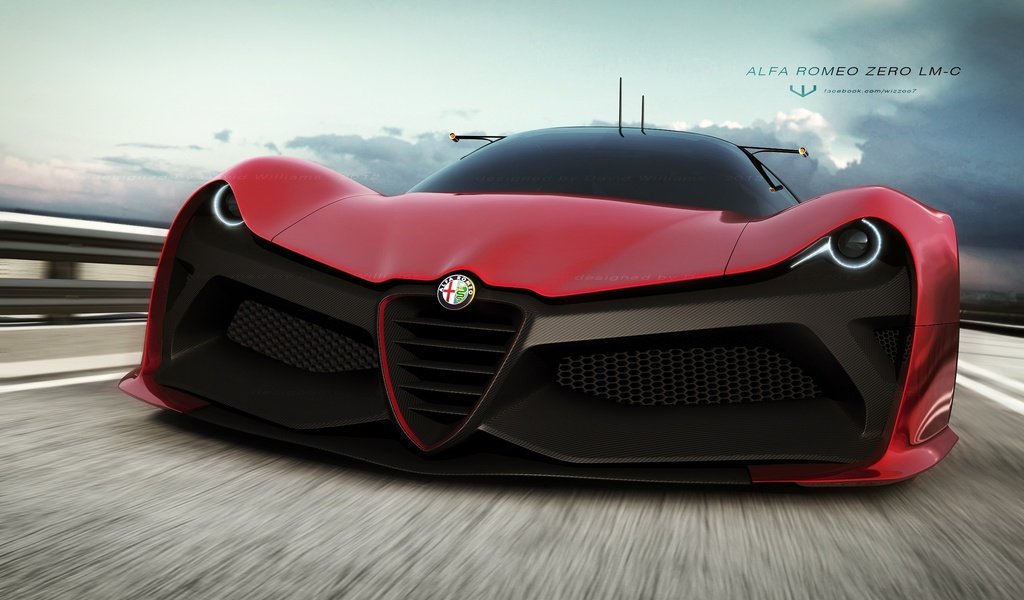 Обои alfa romeo, рендер, автомобили, zero lm-c, вынести, нуле lm- c, render, cars, to make, zero lm - c разрешение 2560x1600 Загрузить