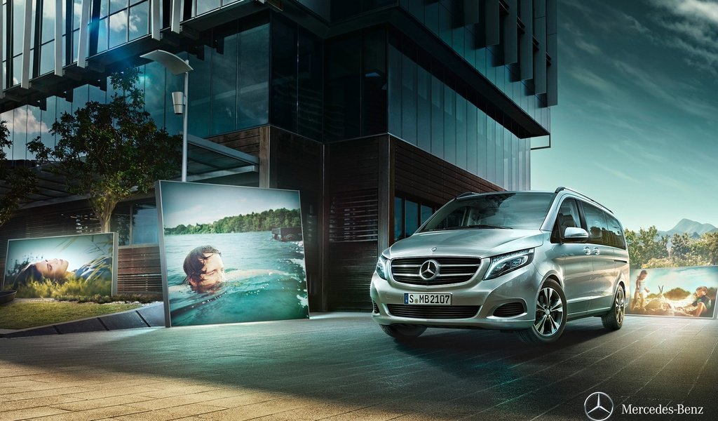 Обои mercedes-benz v-класс, mercedes-benz v-class разрешение 1920x1080 Загрузить