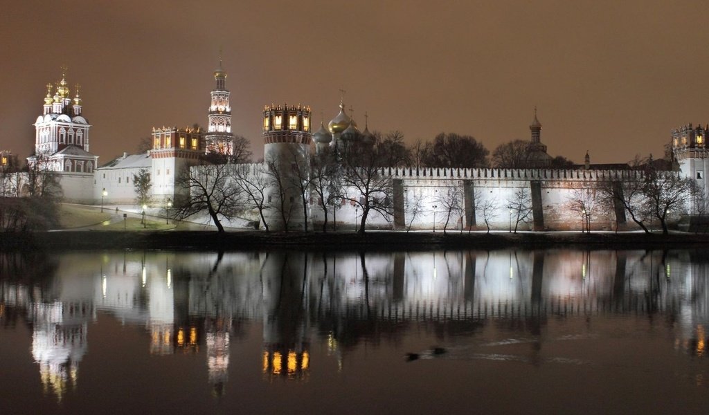 Обои монастырь, новодевичий, the monastery, novodevichy разрешение 1920x1080 Загрузить