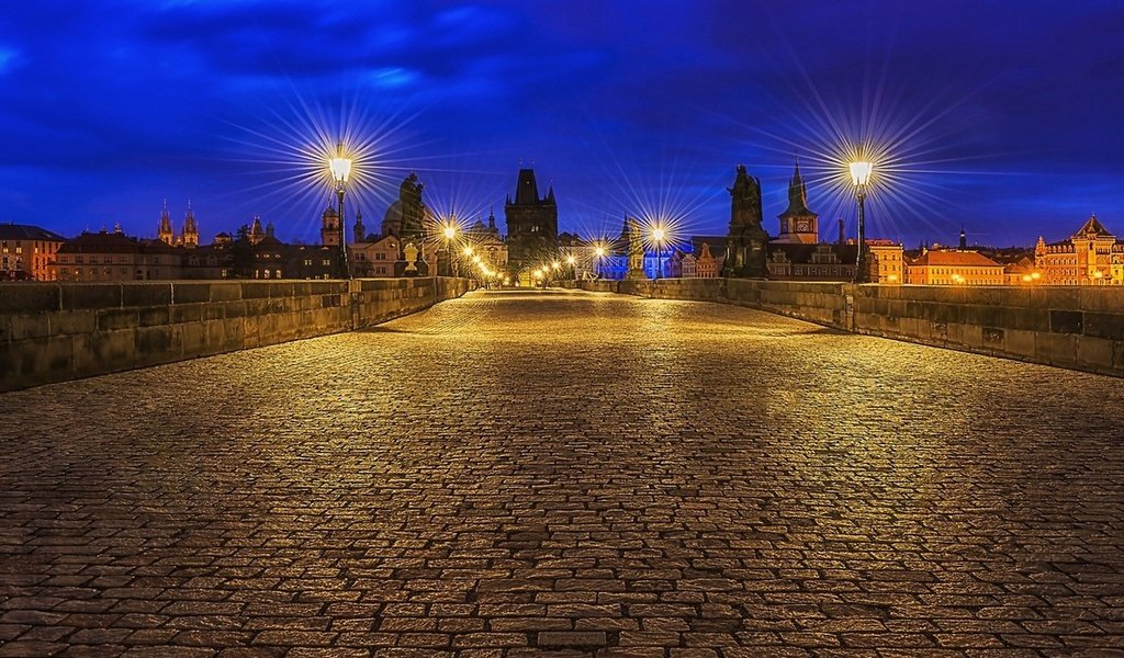 Обои мост, город, прага, карлов мост в праге, bridge, the city, prague, charles bridge in prague разрешение 2560x1600 Загрузить