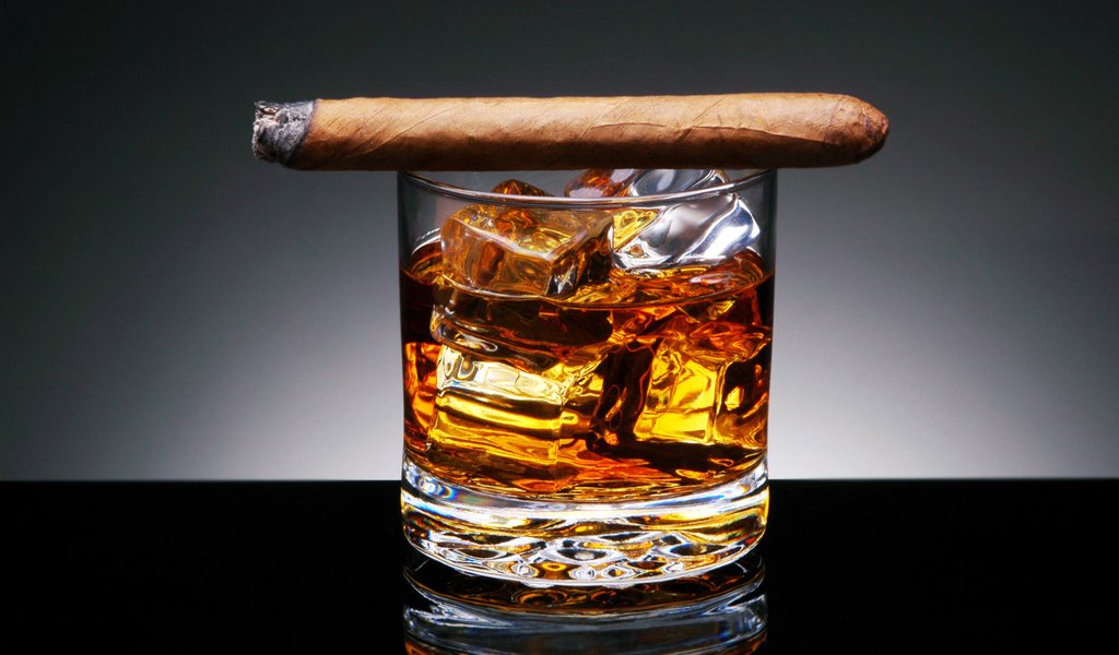 Обои фон, напиток, сигара, льда, табак, спиртное, стакан.кубики, background, drink, cigar, ice, tobacco, alcohol, glass.cubes разрешение 1920x1200 Загрузить