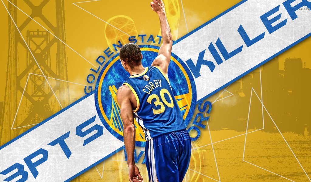 Обои stephen curry, 3pts killer разрешение 1920x1080 Загрузить