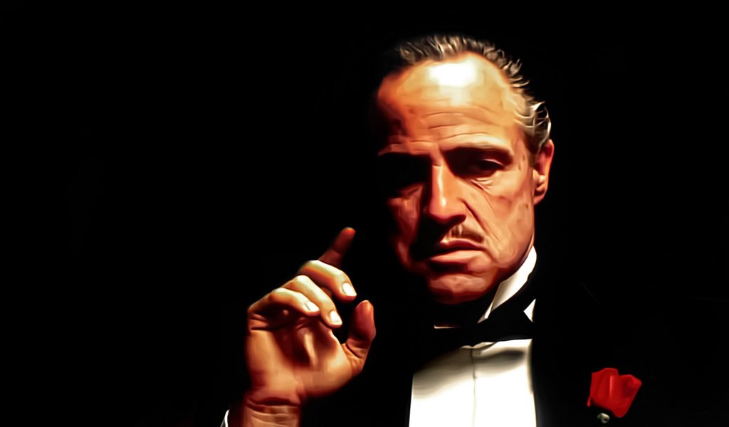 Обои вито, godfather, крёстный отец, марлон брандо, корлеоне, дон, vito, the godfather, marlon brando, corleone, don разрешение 1920x1080 Загрузить