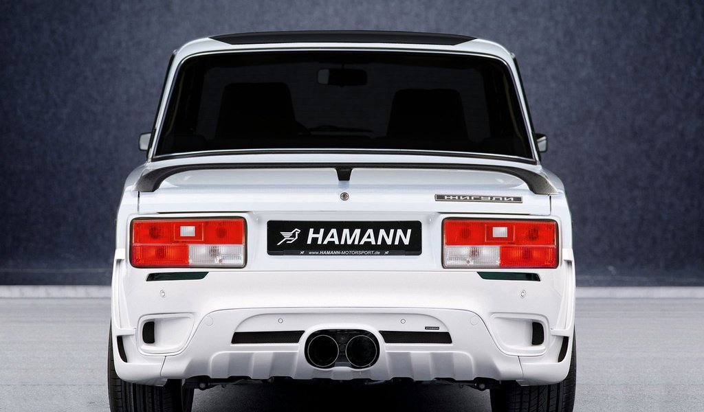 Обои белая, сзади, hamann, жигули, ваз 2107, white, back, lada, 2107 разрешение 1920x1200 Загрузить