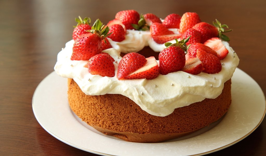 Обои еда, клубника, сладкое, торт, десерт, food, strawberry, sweet, cake, dessert разрешение 2560x1600 Загрузить