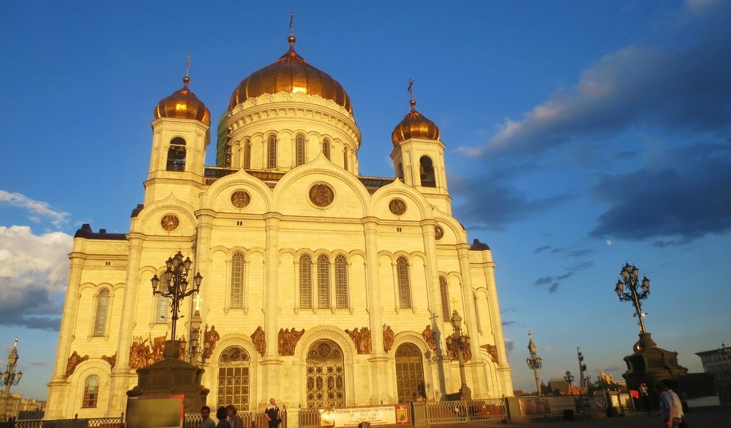 Обои москва, город, храм христа спасителя, moscow, the city, the cathedral of christ the savior разрешение 2560x1600 Загрузить