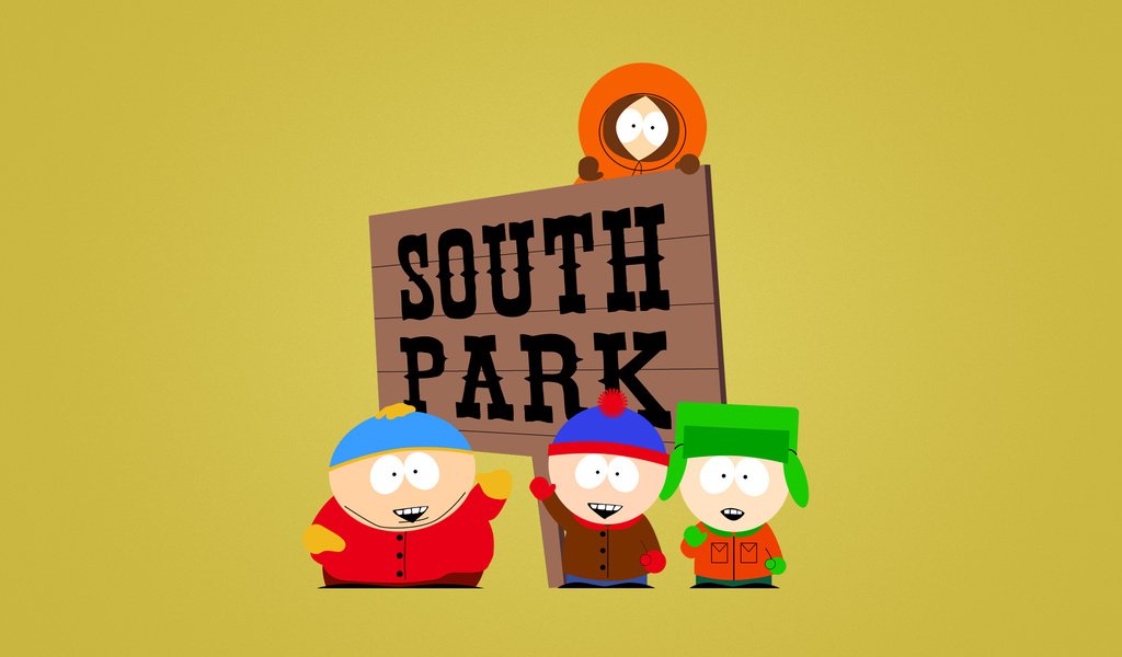 Обои южный парк, светлый фон, south park, light background разрешение 1920x1200 Загрузить