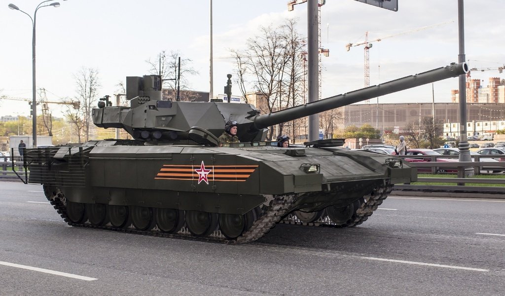 Обои танк, георгиевская ленточка, 2015 год, армата, т14, tank, george ribbon, 2015, armata, t14 разрешение 2560x1600 Загрузить