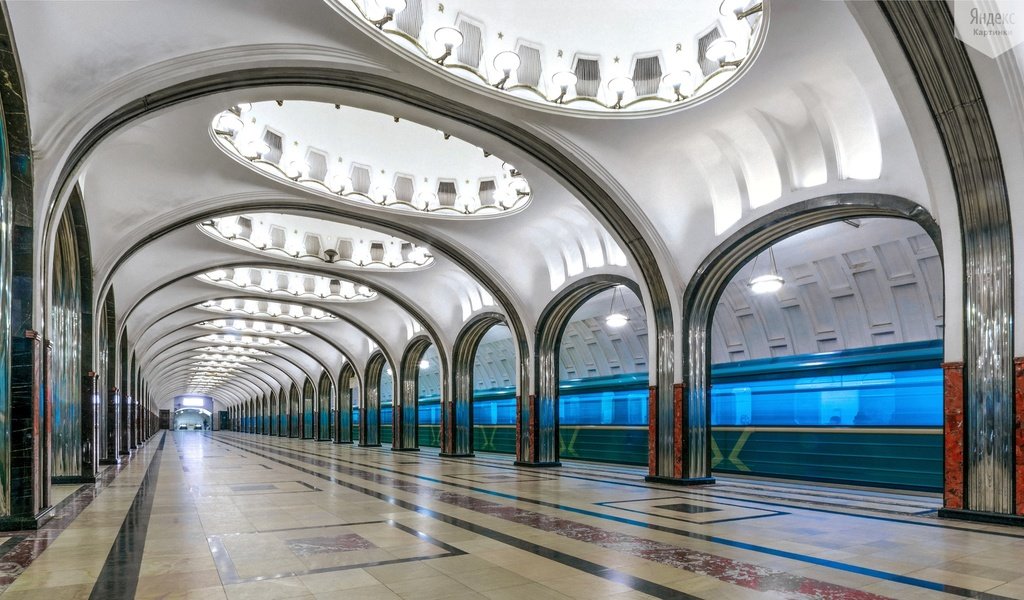 Обои москва, метро, маяковская, железнодорожная станция, moscow, metro, mayakovskaya разрешение 1920x1080 Загрузить