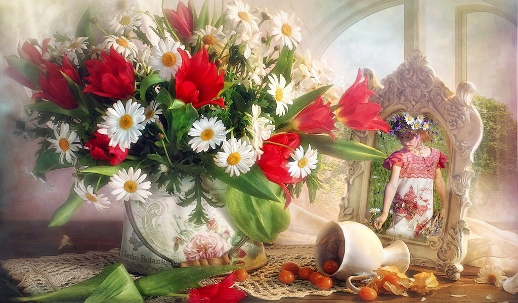 Обои цветы, букет, фотография, натюрморт, flowers, bouquet, photo, still life разрешение 1920x1200 Загрузить