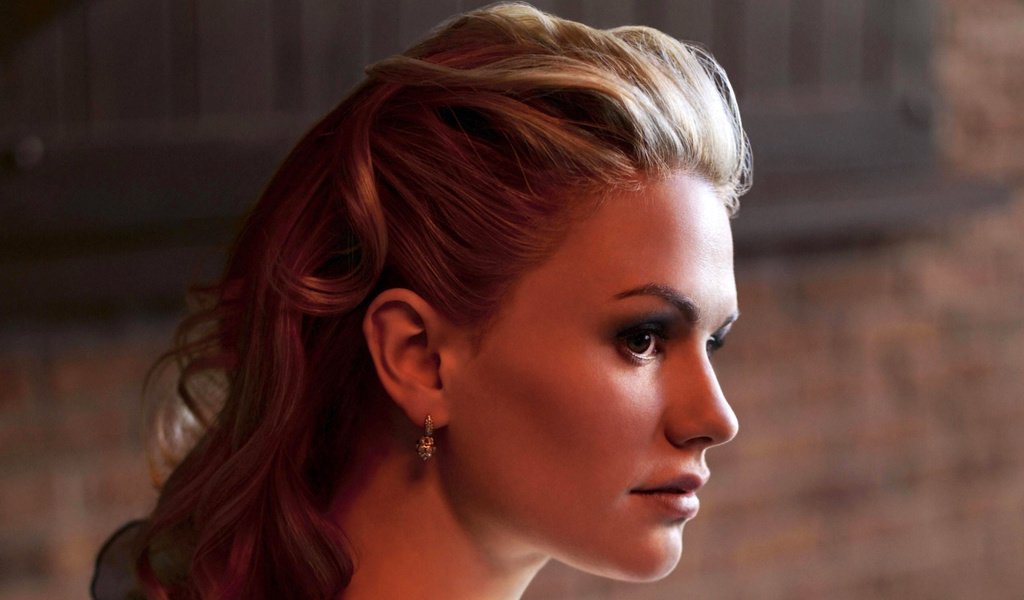 Обои блондинка, профиль, лицо, актриса, анна пакуин, анна пэкуин, blonde, profile, face, actress, anna paquin разрешение 2560x1600 Загрузить