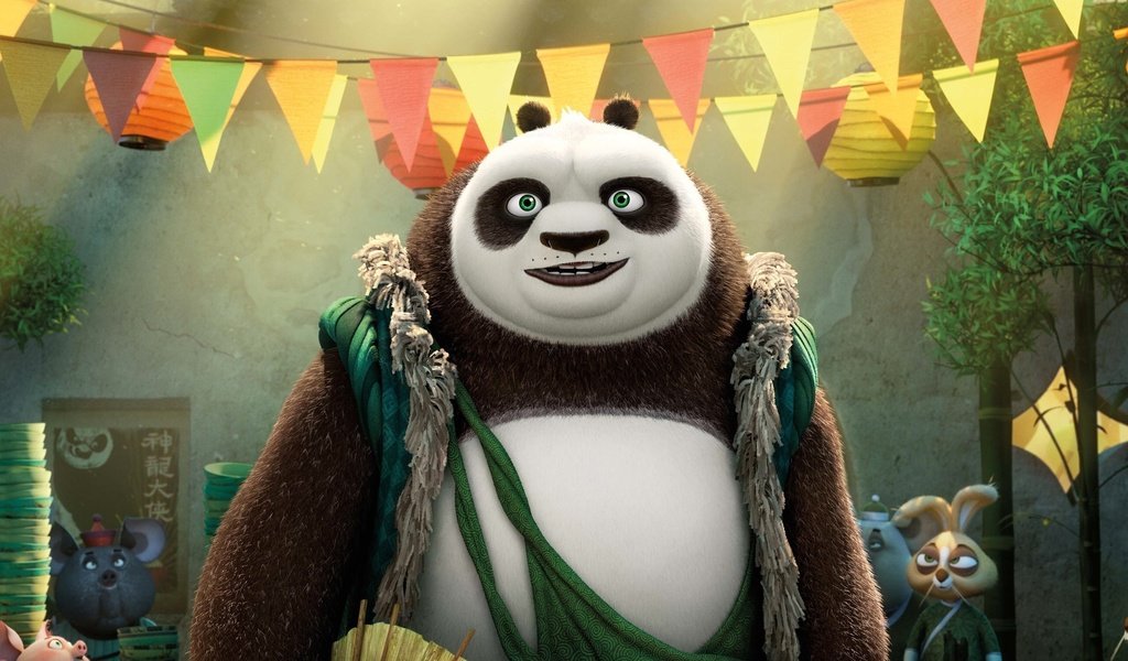 Обои панда, мультфильм, kung-fu-panda-3, кунг-фу панда-3, panda, cartoon, kung fu panda-3 разрешение 2560x1556 Загрузить