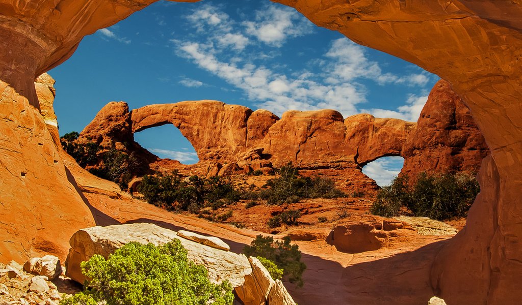 Обои скалы, пейзаж, арки, национальный парк арки, rocks, landscape, arch, arches national park разрешение 2123x1408 Загрузить