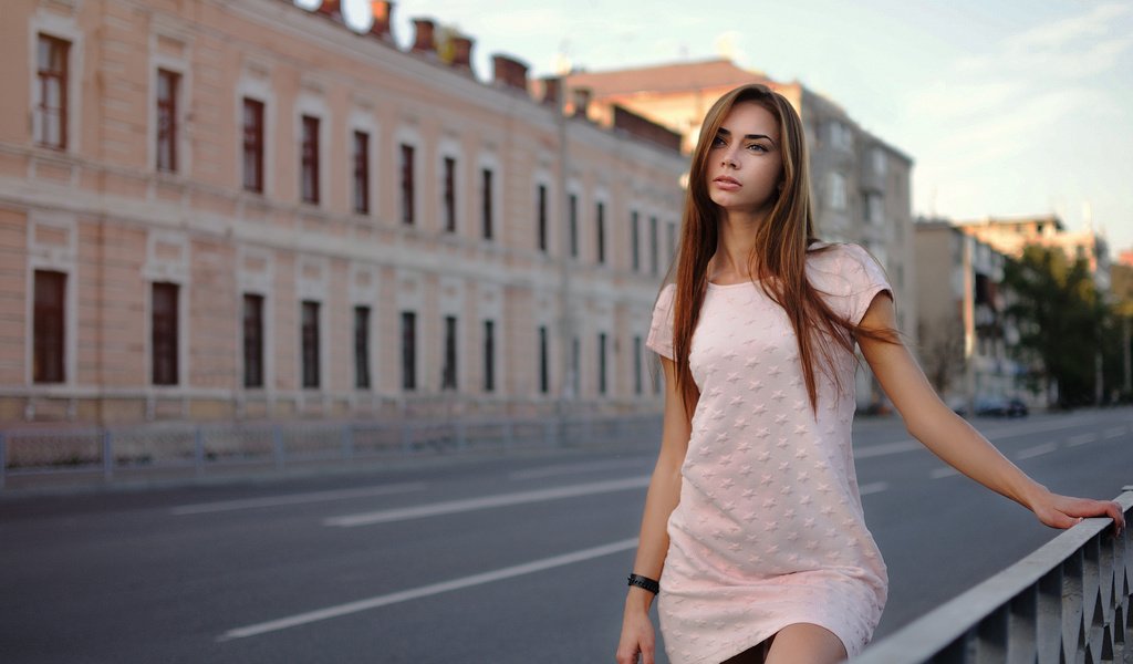 Обои дорога, девушка, платье, прогулка, karina, bogdanross, road, girl, dress, walk разрешение 3502x2319 Загрузить