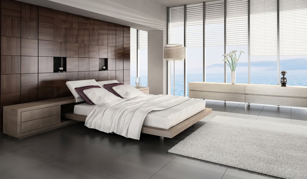 Обои стиль, интерьер, спальня, style, interior, bedroom разрешение 1920x1200 Загрузить