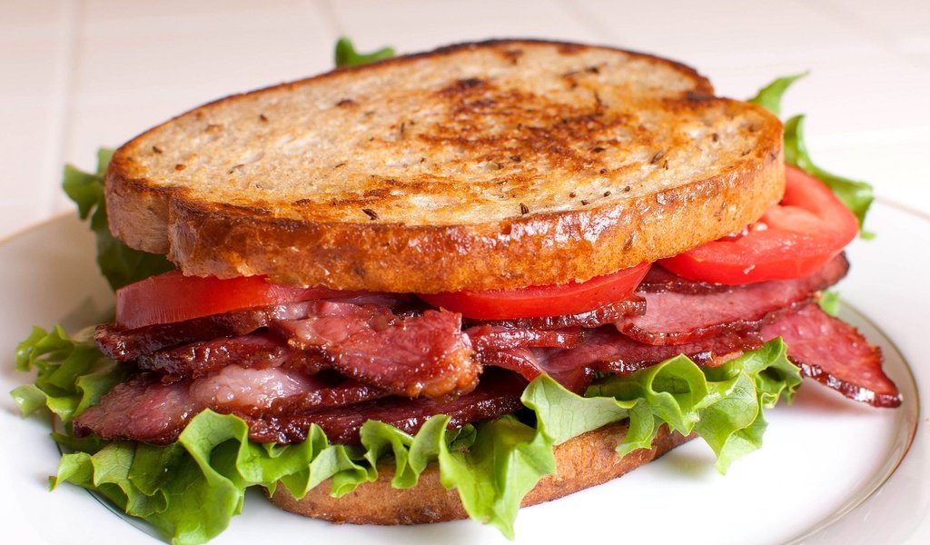 Обои бутерброд, мясо, аппетитный, sandwich, meat, delicious разрешение 2048x1263 Загрузить