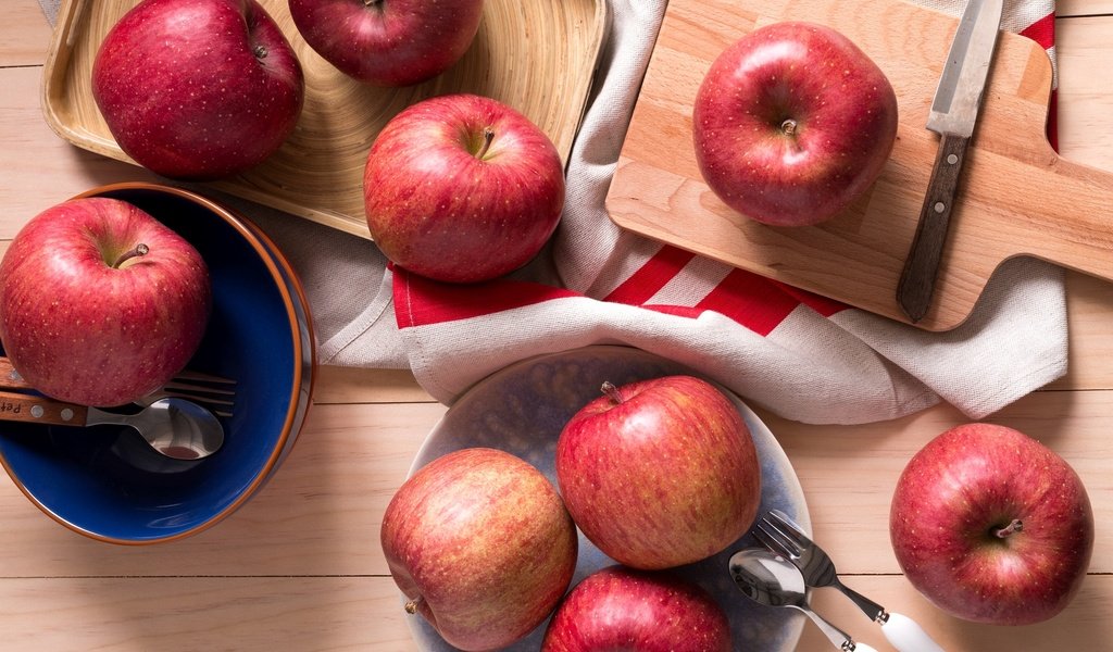Обои фрукты, яблоки, плоды, fruit, apples разрешение 2048x1365 Загрузить