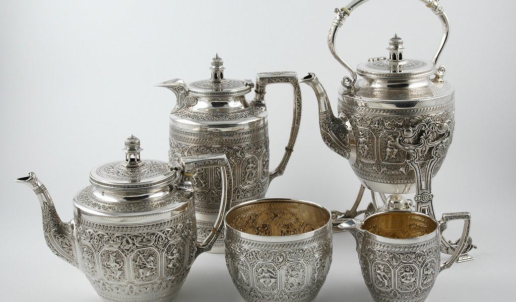 Обои чай, серебро, серебреный, чайный сервиз, scottish tea set, tea service, tea, silver, tea set разрешение 2823x2000 Загрузить