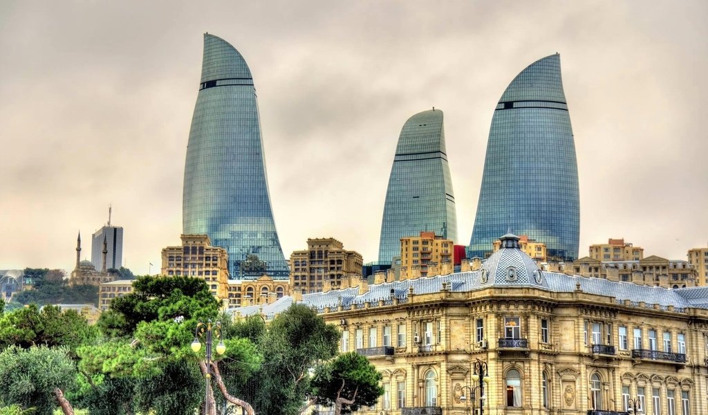 Обои дома, азербайджан, пламенные башни, баку, home, azerbaijan, flame towers, baku разрешение 1920x1080 Загрузить
