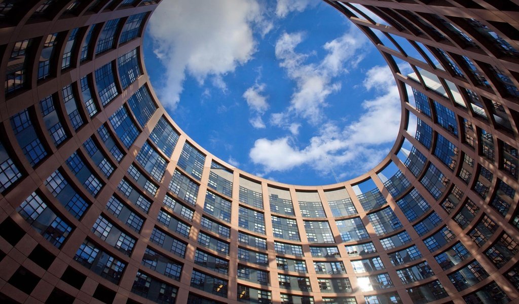 Обои здание, франция, страсбург, европейский парламент, the building, france, strasbourg, the european parliament разрешение 1920x1080 Загрузить