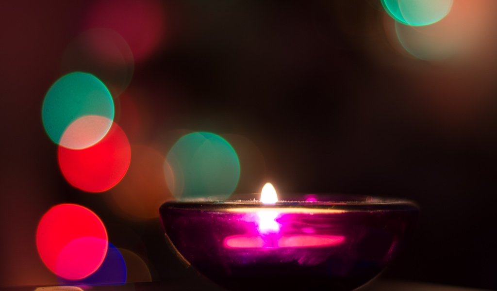 Обои свет, огонь, блики, свечка, свеча, праздник, light, fire, glare, candle, holiday разрешение 2560x1080 Загрузить