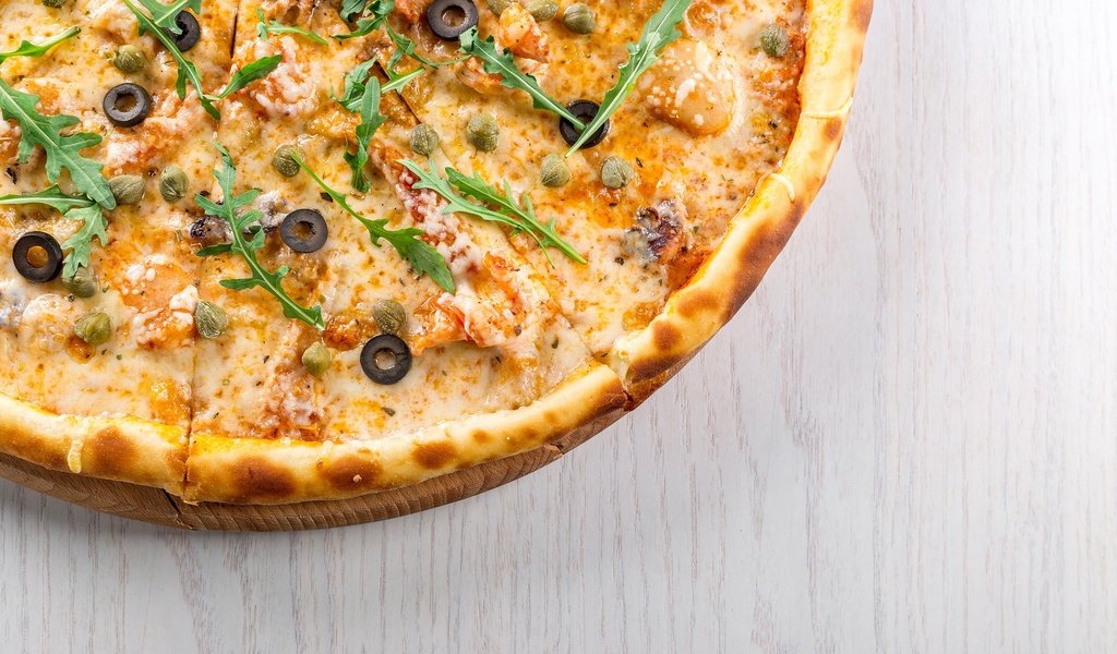 Обои грибы, сыр, пицца, тесто, mushrooms, cheese, pizza, the dough разрешение 1920x1280 Загрузить