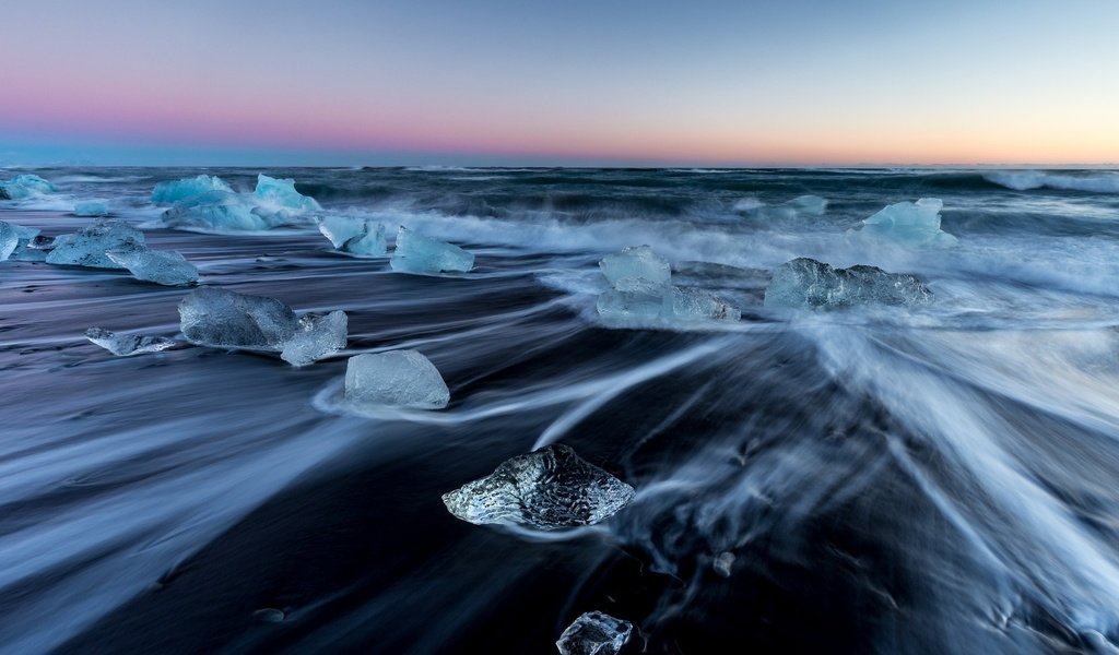 Обои природа, берег, море, лёд, исландия, nature, shore, sea, ice, iceland разрешение 2048x1366 Загрузить